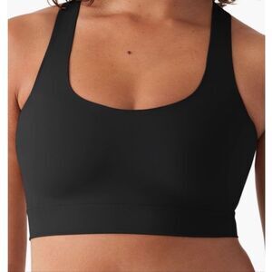 True & Co $52 True Body Impact Wireless Sports Bra Black 1X NEW